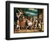 Triumph of Titus and Vespasian (Painting, Ca 1537)-Giulio Romano-Framed Giclee Print