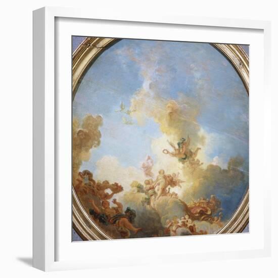 Triumph of Venus-Jean-Honoré Fragonard-Framed Giclee Print