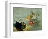 Triumph of Virtue and Nobility-Giovanni Battista Tiepolo-Framed Premium Giclee Print