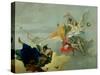 Triumph of Virtue and Nobility-Giovanni Battista Tiepolo-Stretched Canvas