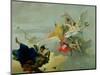 Triumph of Virtue and Nobility-Giovanni Battista Tiepolo-Mounted Giclee Print