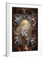 Triumph of Virtue-Giacomo Del Po-Framed Giclee Print