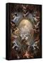 Triumph of Virtue-Giacomo Del Po-Framed Stretched Canvas