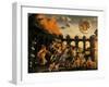 Triumph of Virtue-Andrea Mantegna-Framed Art Print