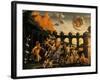 Triumph of Virtue-Andrea Mantegna-Framed Art Print