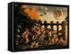 Triumph of Virtue-Andrea Mantegna-Framed Stretched Canvas