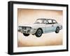 Triumph Stag-null-Framed Giclee Print