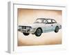 Triumph Stag-null-Framed Giclee Print