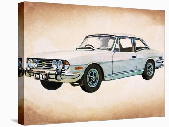 Triumph Stag-null-Stretched Canvas