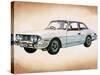 Triumph Stag-null-Stretched Canvas