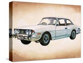 Triumph Stag-null-Stretched Canvas