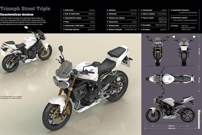 'Triumph Street Triple.' Photographic Print | AllPosters.com
