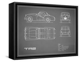 Triumph TR2-Grey-Mark Rogan-Framed Stretched Canvas
