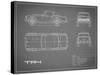 Triumph TR4-Grey-Mark Rogan-Stretched Canvas