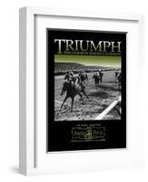 Triumph-null-Framed Art Print