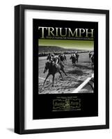 Triumph-null-Framed Art Print