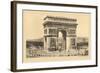 Triumphal Arc-null-Framed Art Print