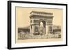 Triumphal Arc-null-Framed Art Print