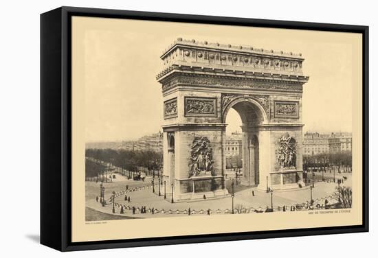 Triumphal Arc-null-Framed Stretched Canvas