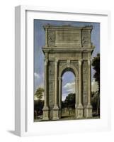 Triumphal Arch, 1607-1615-Domenichino-Framed Giclee Print