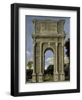 Triumphal Arch, 1607-1615-Domenichino-Framed Giclee Print