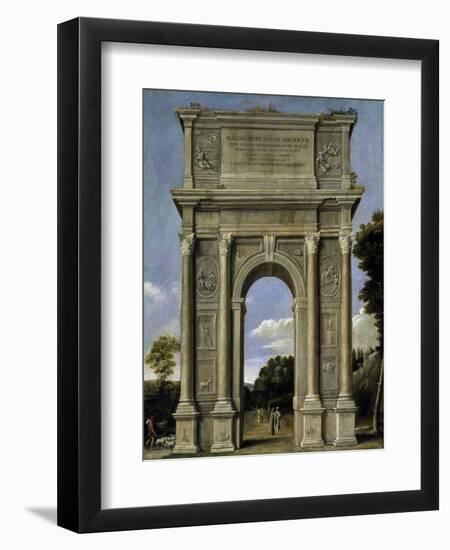 Triumphal Arch, 1607-1615-Domenichino-Framed Giclee Print