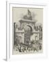 Triumphal Arch at Albert-Bridge, Manchester-null-Framed Giclee Print