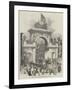 Triumphal Arch at Albert-Bridge, Manchester-null-Framed Giclee Print