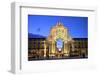 Triumphal Arch at Dusk, Lisbon, Portugal, South West Europe-Neil Farrin-Framed Photographic Print