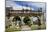 Triumphal Arch Dating from 1588), Sizun Parish Enclosure, Finistere, Brittany, France, Europe-Guy Thouvenin-Mounted Photographic Print