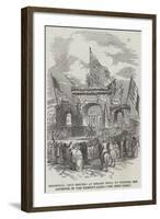 Triumphal Arch Erected at Hobart Town, to Welcome the Governor of Van Diemen's Land-null-Framed Giclee Print