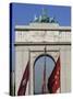 Triumphal Arch, Moncloa, Madrid, Spain-Upperhall-Stretched Canvas