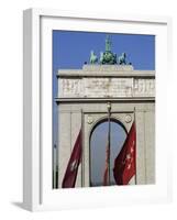 Triumphal Arch, Moncloa, Madrid, Spain-Upperhall-Framed Photographic Print