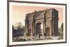 Triumphal Arch of Constantine-M. Dubourg-Mounted Art Print