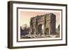 Triumphal Arch of Constantine-M. Dubourg-Framed Art Print