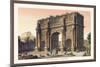 Triumphal Arch of Constantine-M. Dubourg-Mounted Art Print