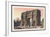 Triumphal Arch of Constantine-M. Dubourg-Framed Art Print