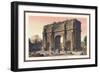 Triumphal Arch of Constantine-M. Dubourg-Framed Premium Giclee Print