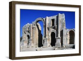 Triumphal Arch of Emperor Hadrian, Ad 129-130, Jerash, Jordan AD-null-Framed Giclee Print