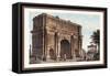 Triumphal Arch of Septimus Severus-M. Dubourg-Framed Stretched Canvas