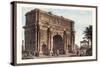 Triumphal Arch of Septimus Severus-M. Dubourg-Stretched Canvas