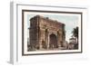 Triumphal Arch of Septimus Severus-M. Dubourg-Framed Art Print