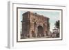 Triumphal Arch of Septimus Severus-M. Dubourg-Framed Art Print