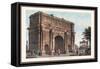 Triumphal Arch of Septimus Severus-M. Dubourg-Framed Stretched Canvas