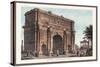 Triumphal Arch of Septimus Severus-M. Dubourg-Stretched Canvas