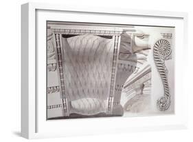 Triumphal Arch of the Carrousel-null-Framed Giclee Print