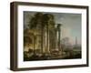 Triumphal Arch (Oil on Canvas)-Pierre Antoine Demachy-Framed Giclee Print