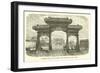 Triumphal Arch on the Bridge over the Lakes of the Palace-null-Framed Giclee Print