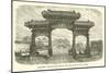 Triumphal Arch on the Bridge over the Lakes of the Palace-null-Mounted Giclee Print