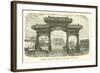 Triumphal Arch on the Bridge over the Lakes of the Palace-null-Framed Giclee Print